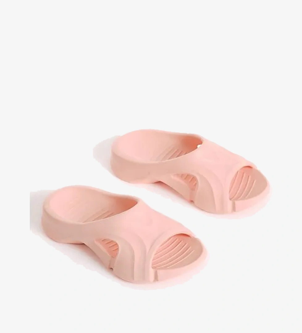 Unisex Pudra Desenli Kalın Tabanlı Eva Terlik