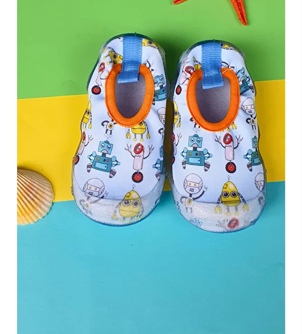 First Step First Step Robot Desenli