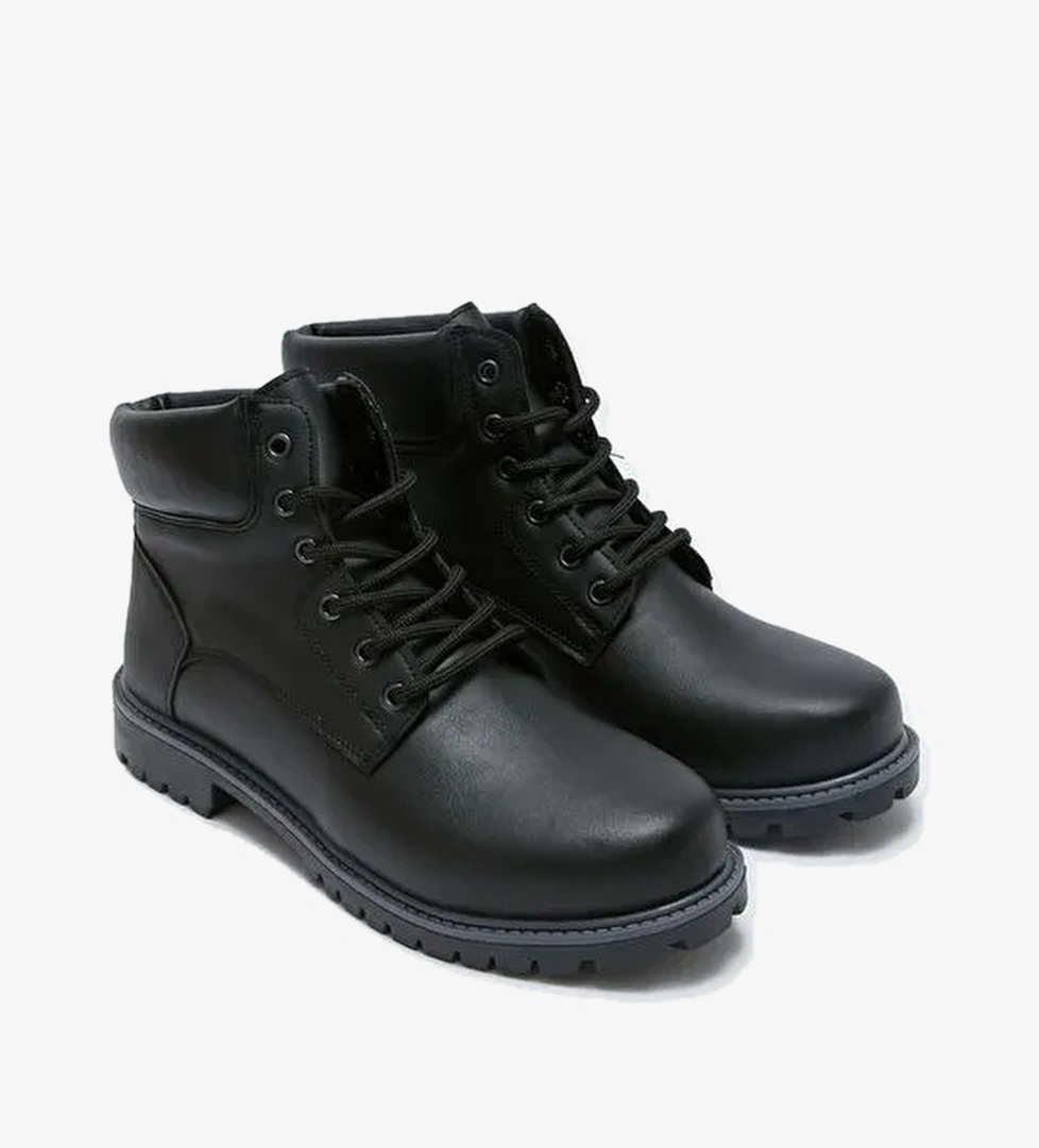 Lcw Steps Bağcıklı Deri Görünümlü Erkek Bot model görseli