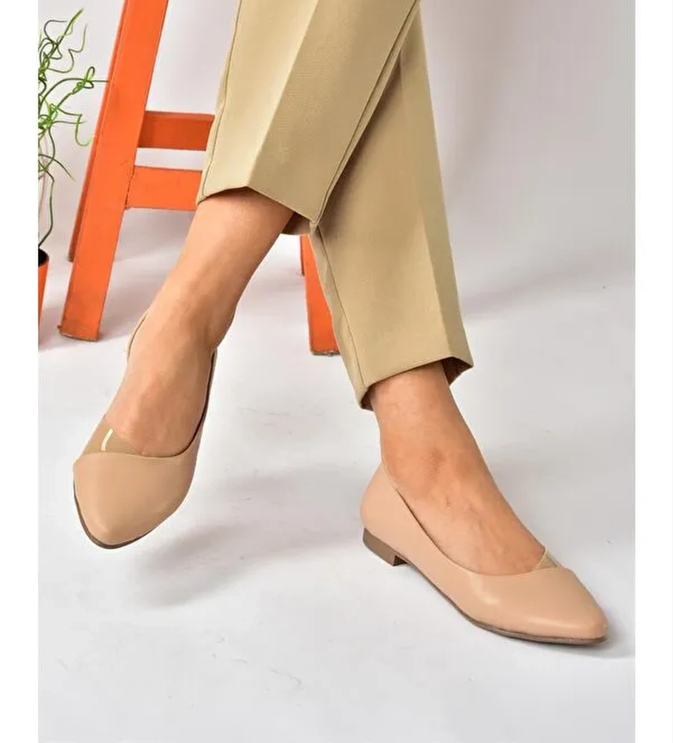 Fox Shoes Yeşil Fox Shoes Günlük Kadın Babet P726143009
