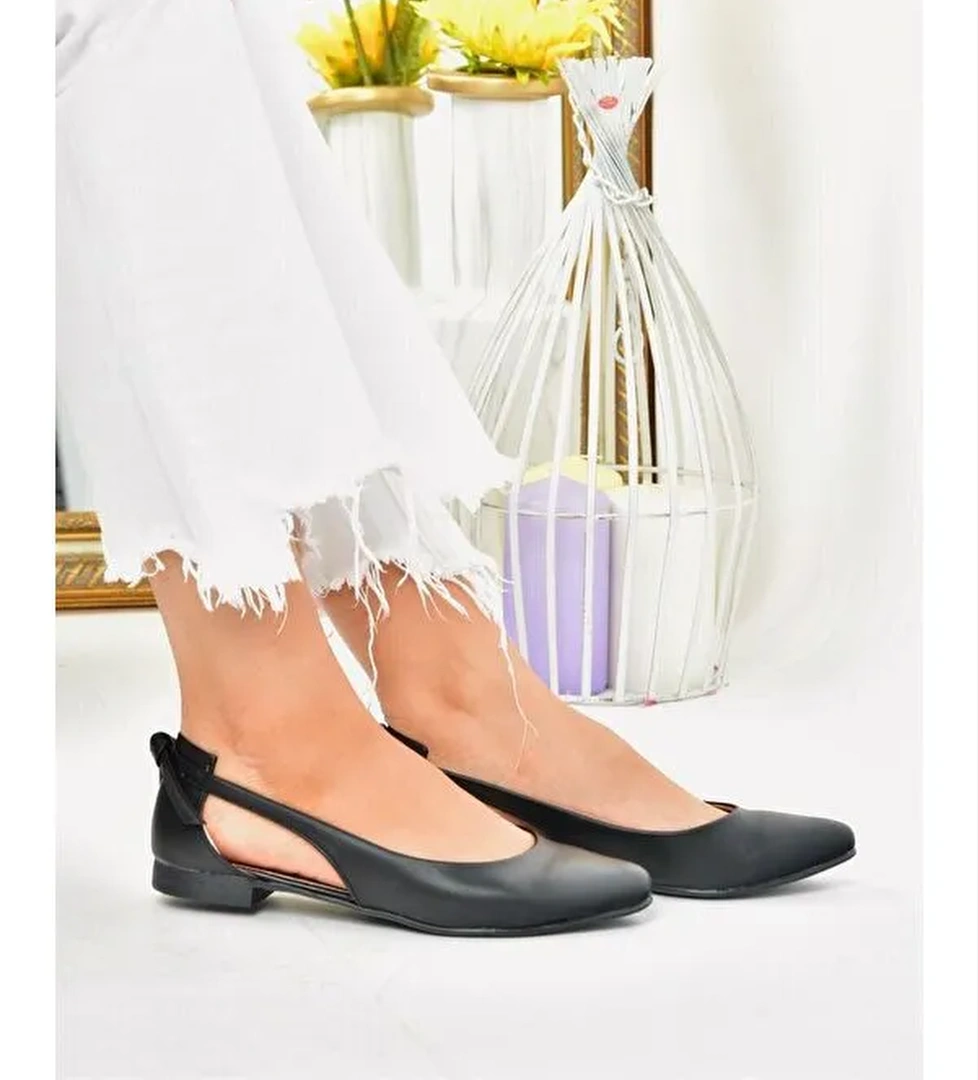 Fox Shoes Beyaz Fox Shoes Babet Kadın H726324009