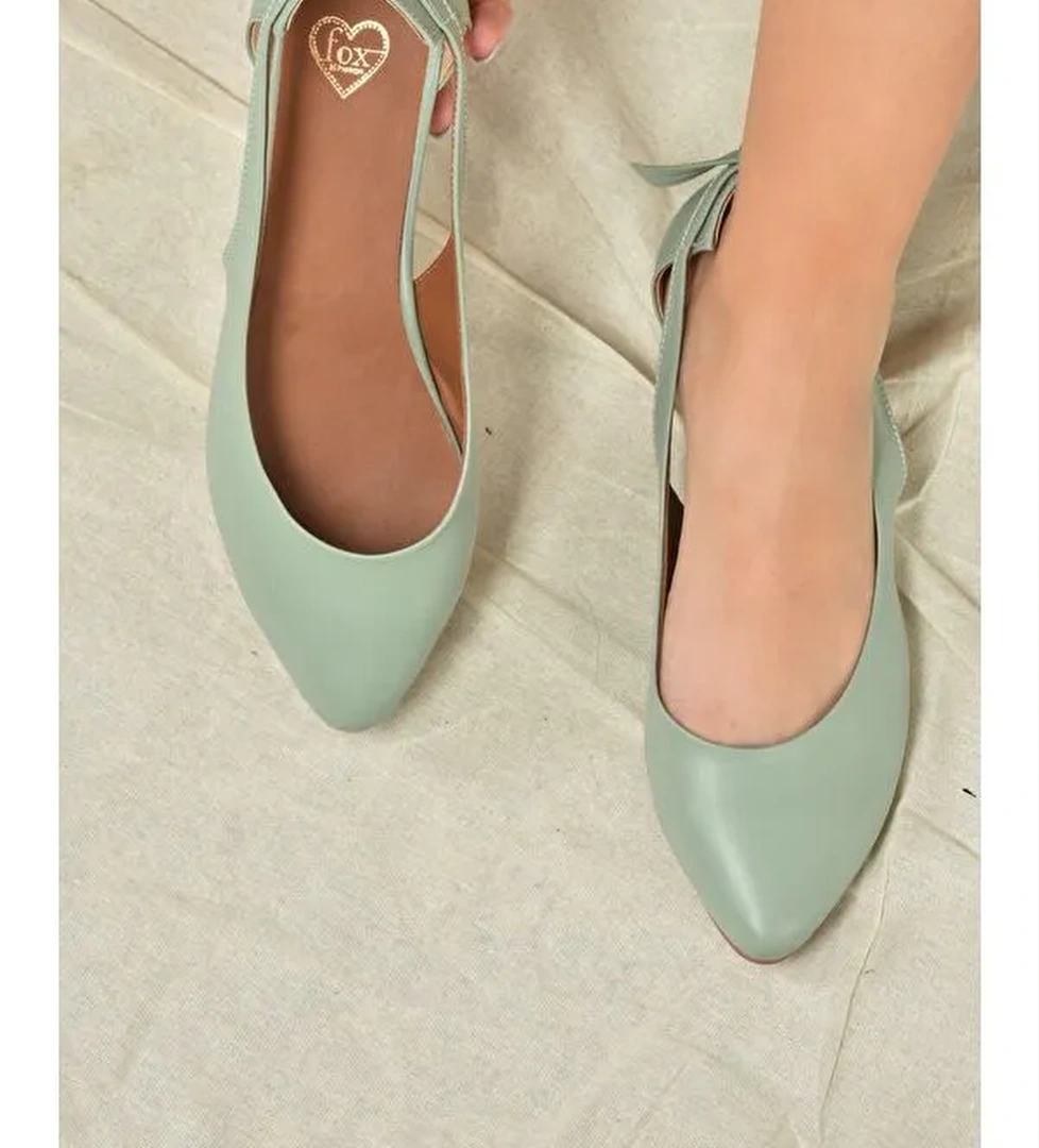 Fox Shoes Beyaz Fox Shoes Babet Kadın H726324009