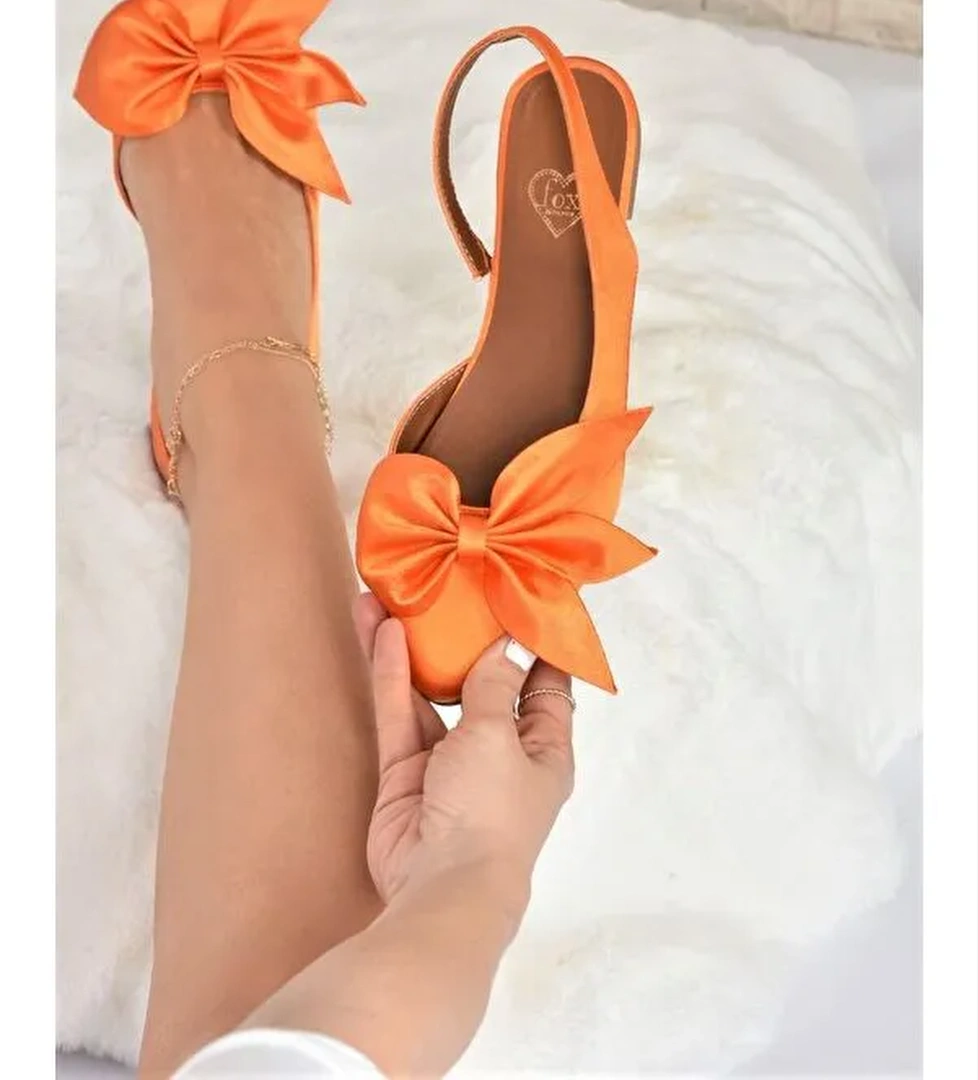 Fox Shoes Siyah Fox Shoes Babet H726809004 Kadın