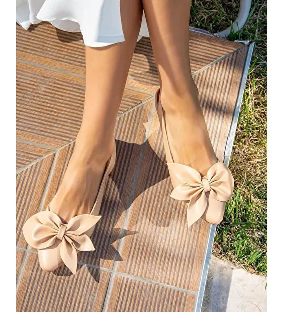 Fox Shoes Siyah Fox Shoes Babet Kadın H726809009