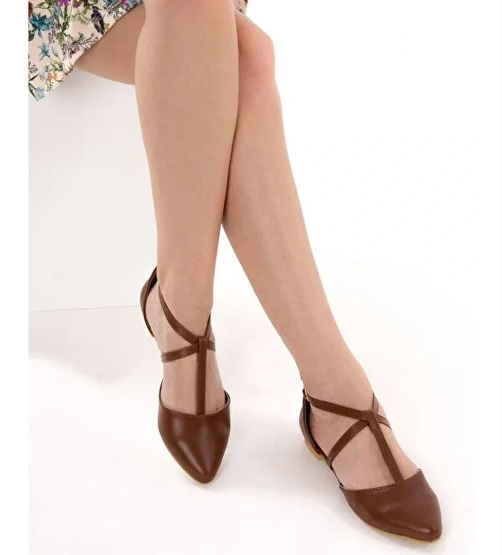 Fox Shoes Beyaz Fox Shoes Babet Kadın D726537309