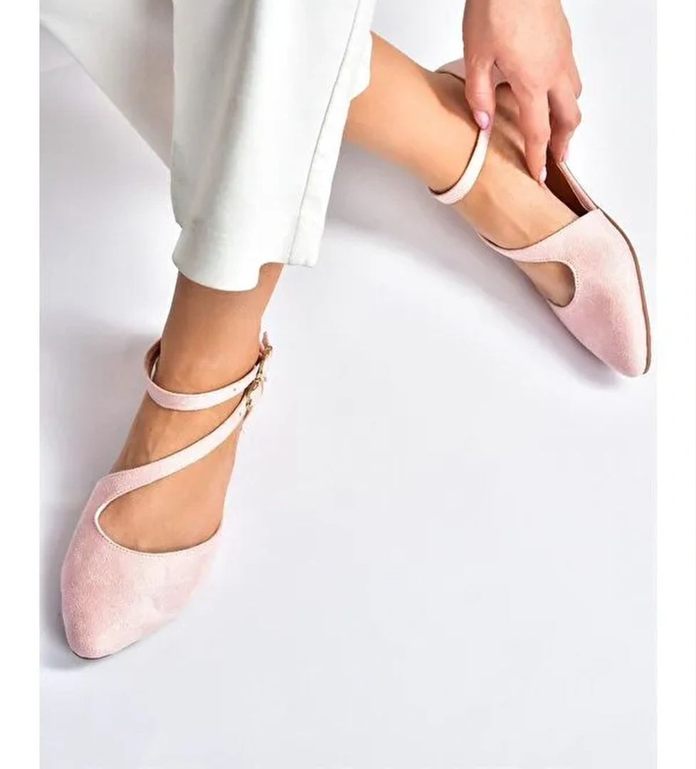 Fox Shoes Pembe Fox Shoes Babet Kadın D726016902