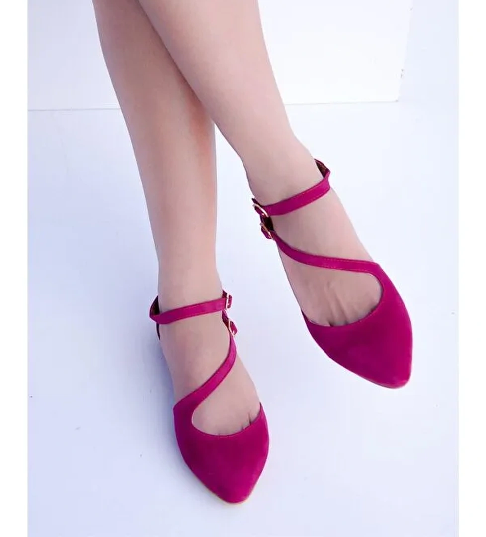 Fox Shoes Pembe Fox Shoes Babet Kadın D726016902