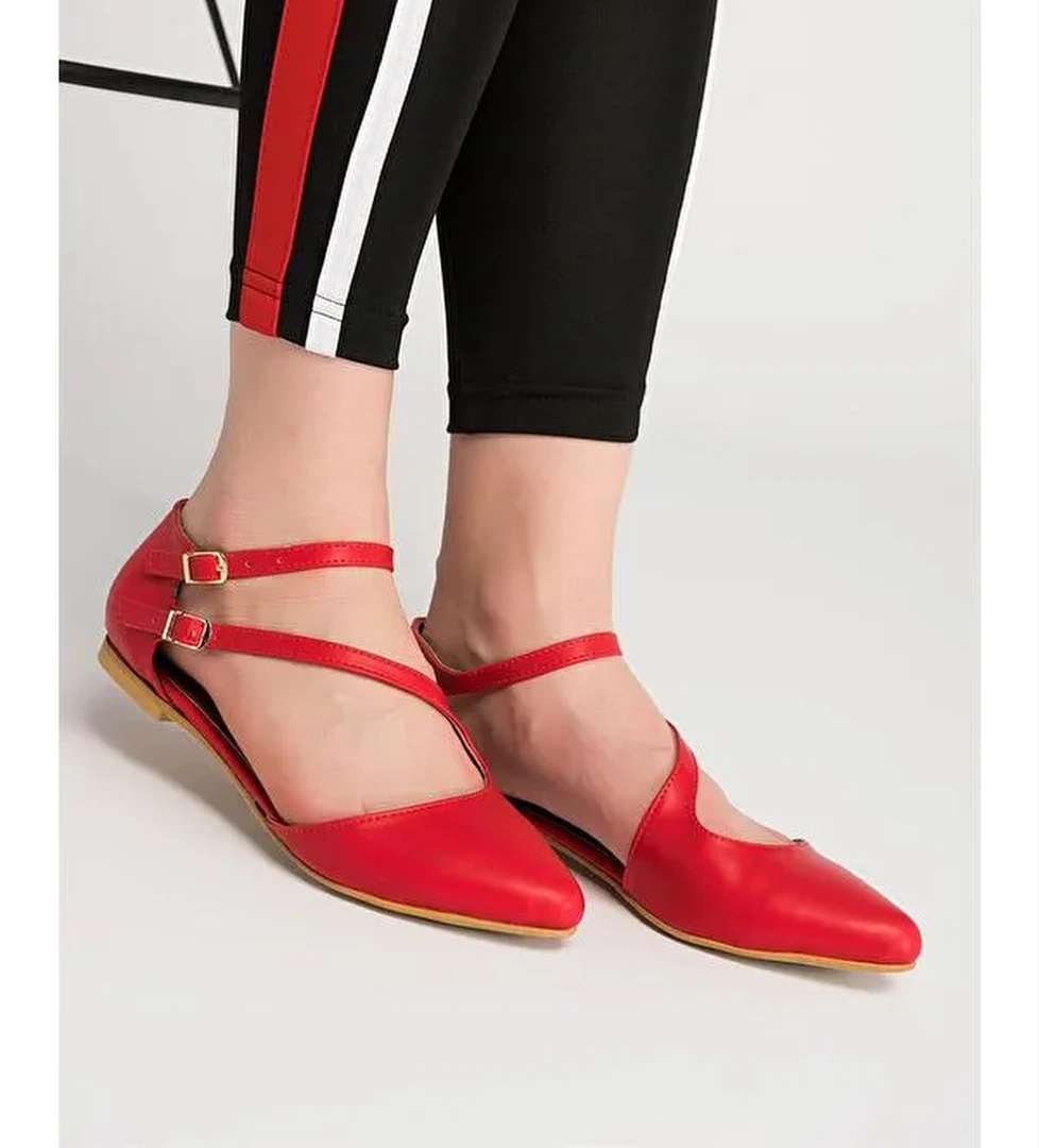 Fox Shoes Beyaz Fox Shoes Babet Kadın D726016909