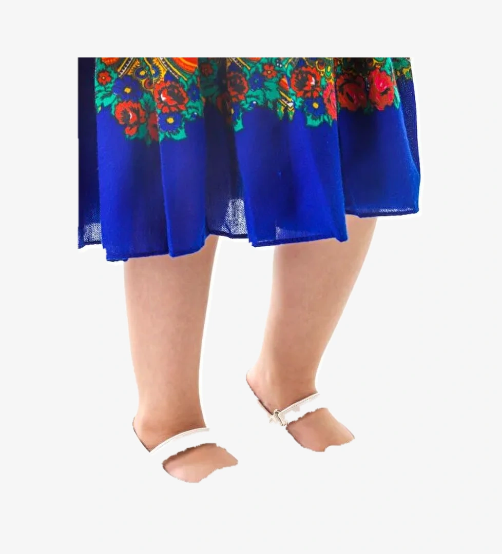 Bowtie Papyon Taşlı Cırtlı Kız Çocuk Babet Ayakkabı