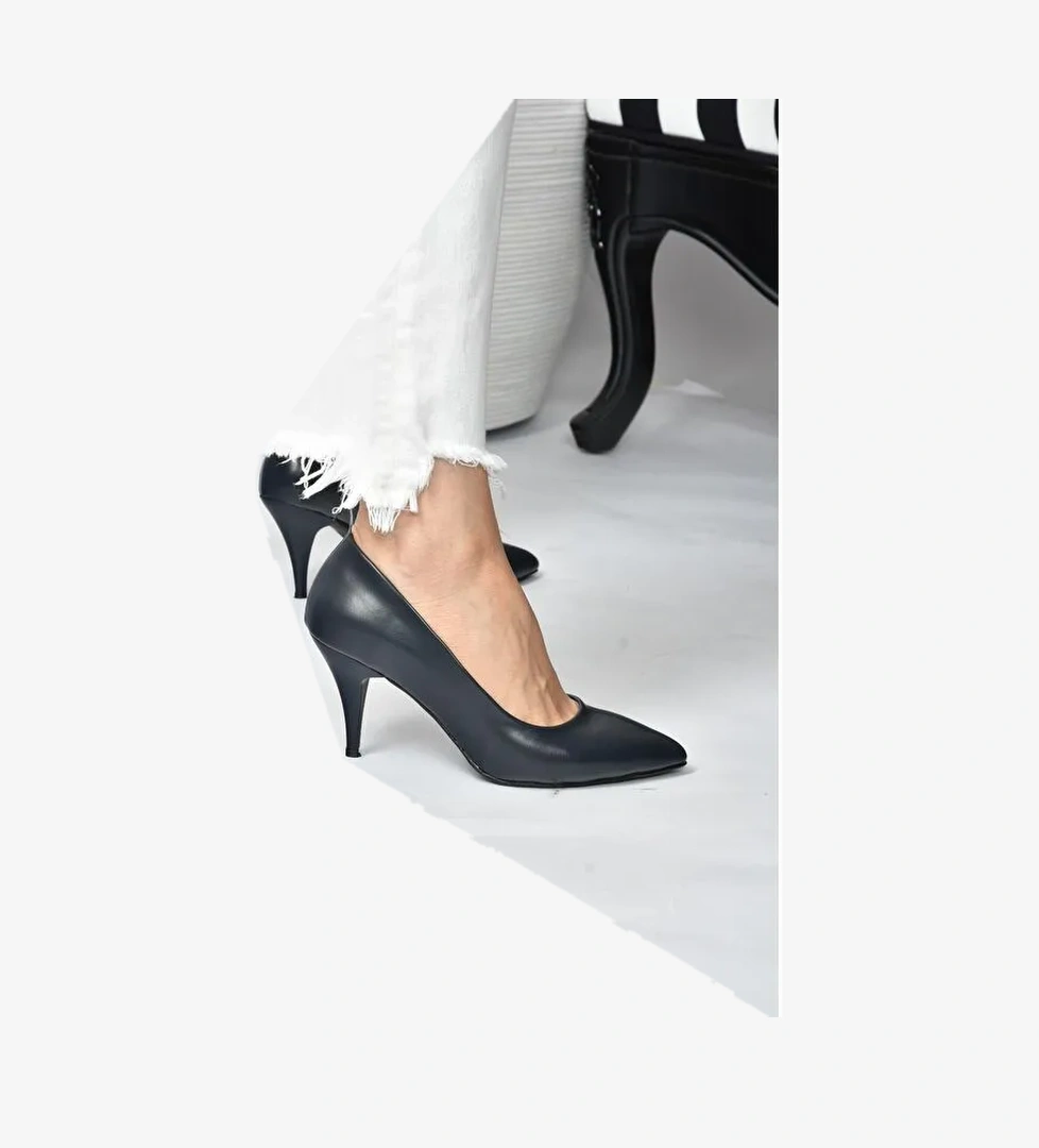 Lacivert Kadın Topuklu Ayakkabı A922151109