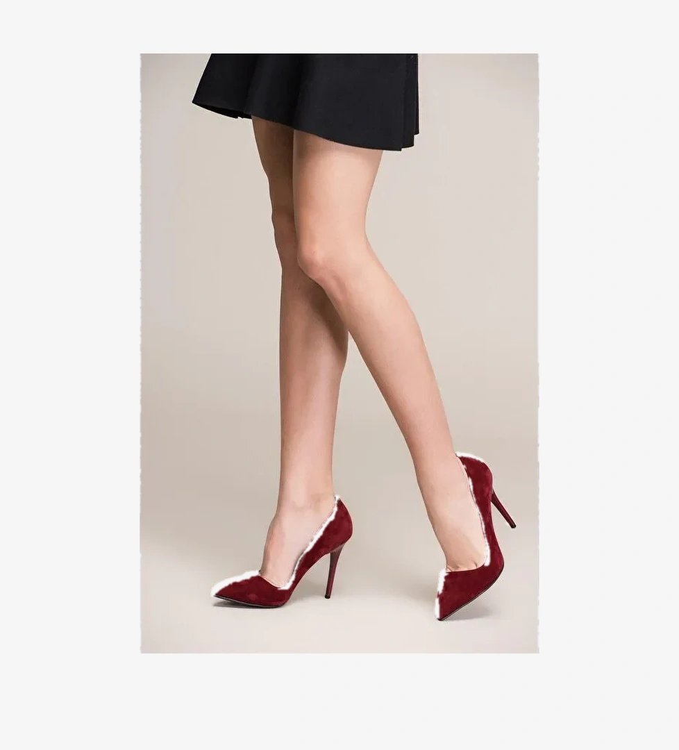 Bordo Kadın Topuklu Ayakkabı 8922151902