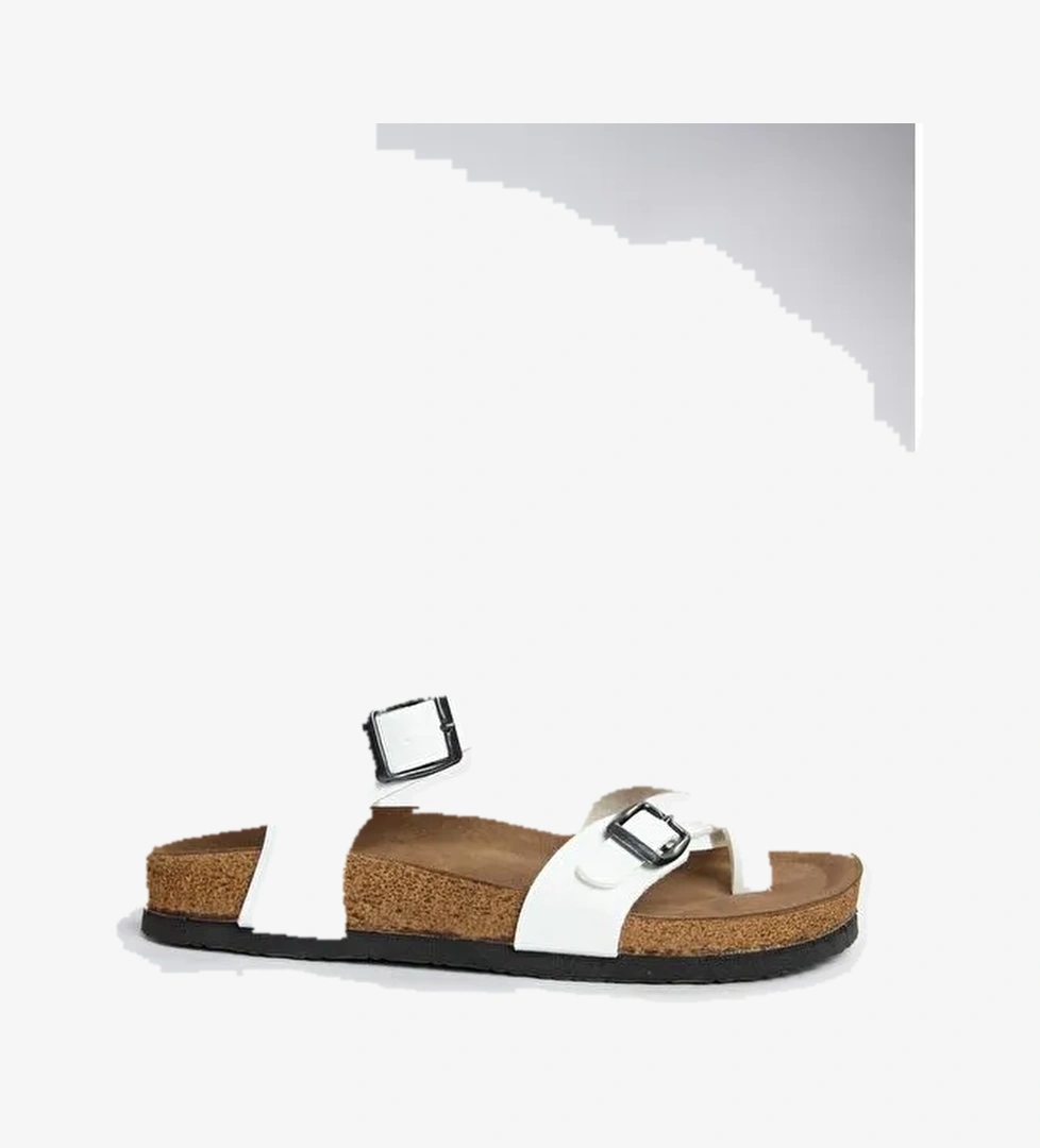 Beyaz Kadın Sandalet H777786009