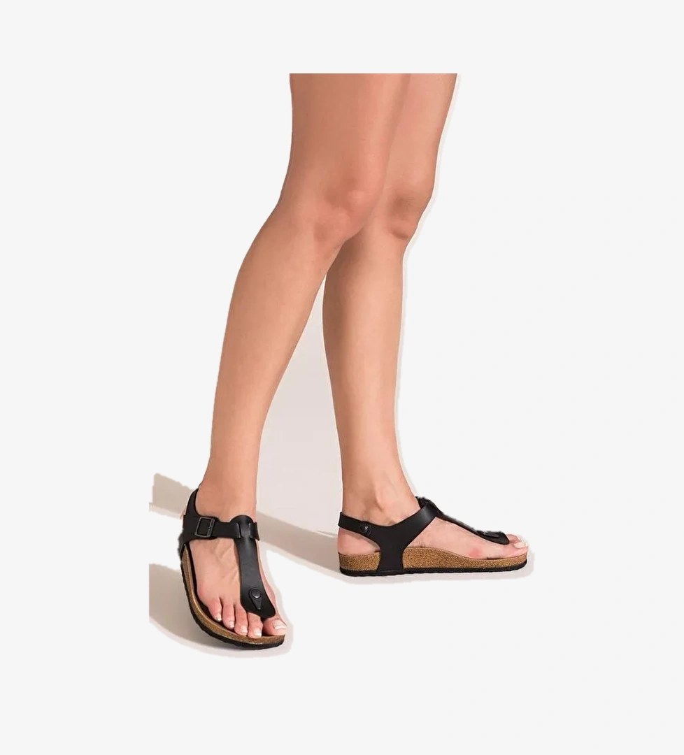 Siyah Kadın Sandalet B777805009 - Görsel 1