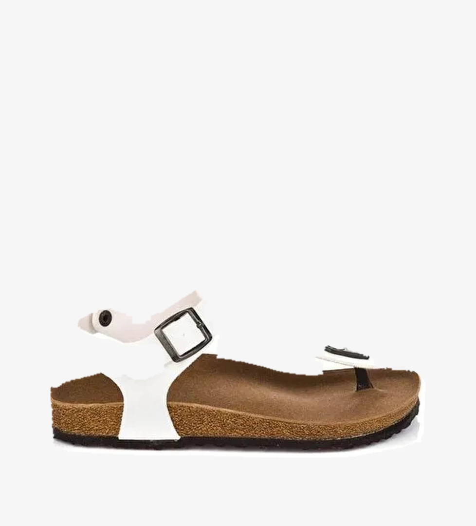 Beyaz Kadın Sandalet B777805009