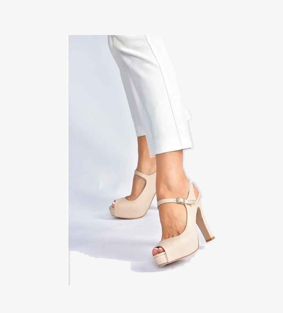 Ten Platform Topuklu Kadın Abiye Ayakkabı M348007009