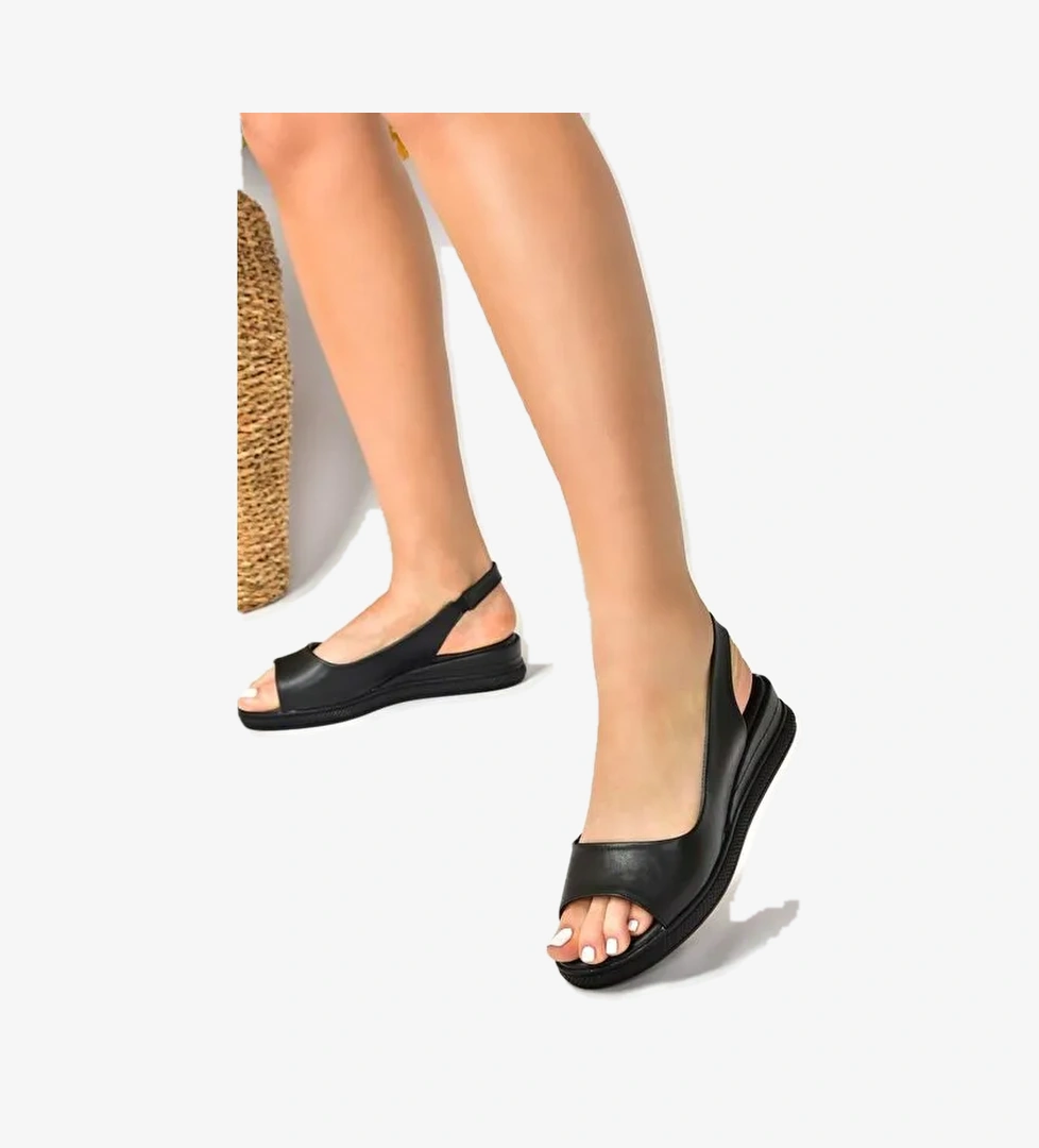 Siyah Kadın Sandalet K674300609 - Görsel 1