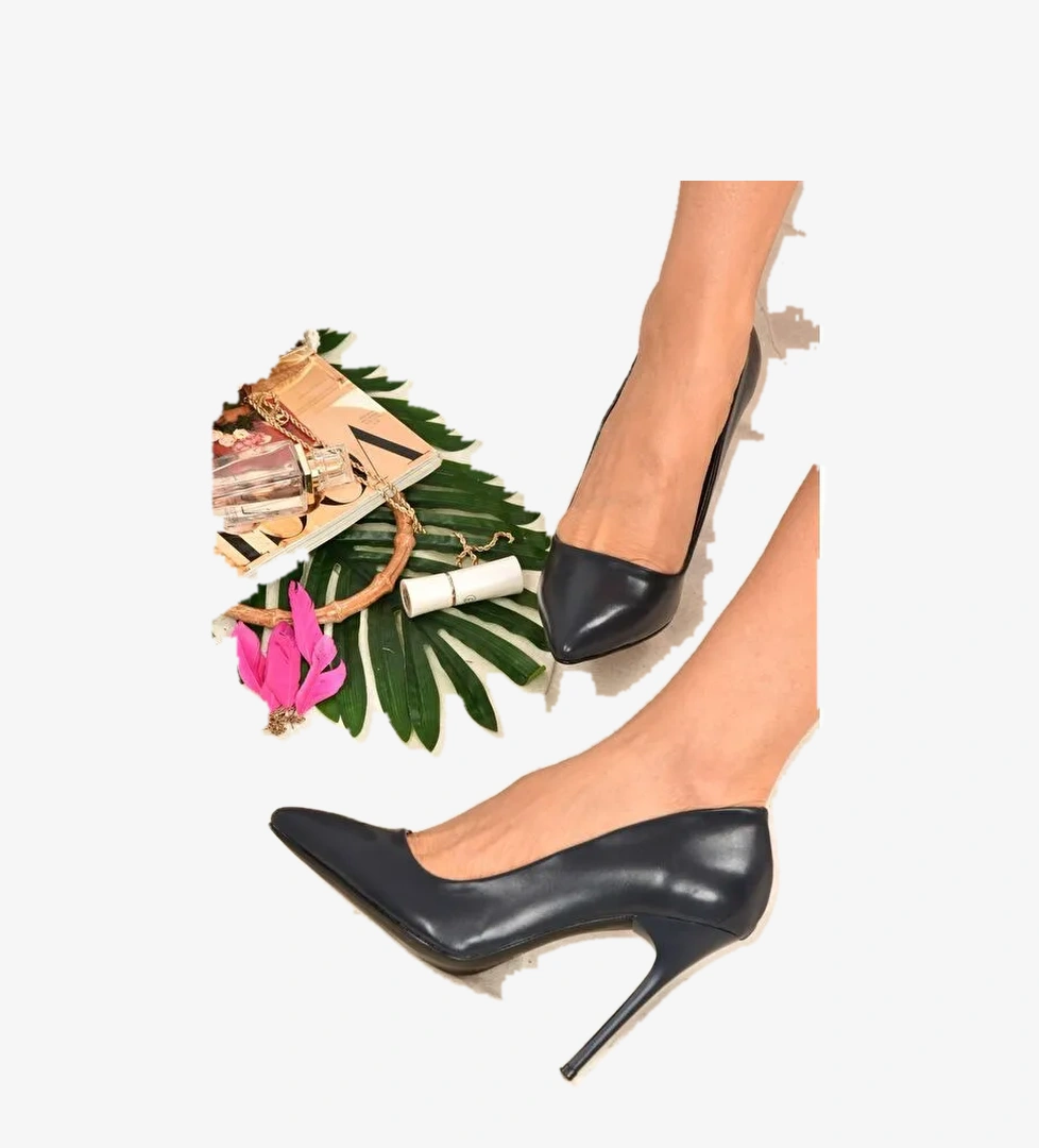 Lacivert Kadın Topuklu Ayakkabı 8922151909