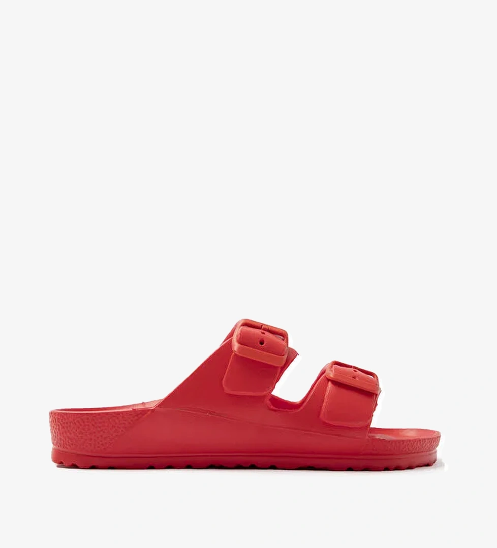 ESM212.Z.001 Kadın Terlik Kırmızı - Görsel 1