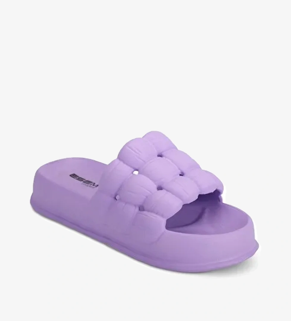 OFFU Kadın Terlik Lila - Görsel 1