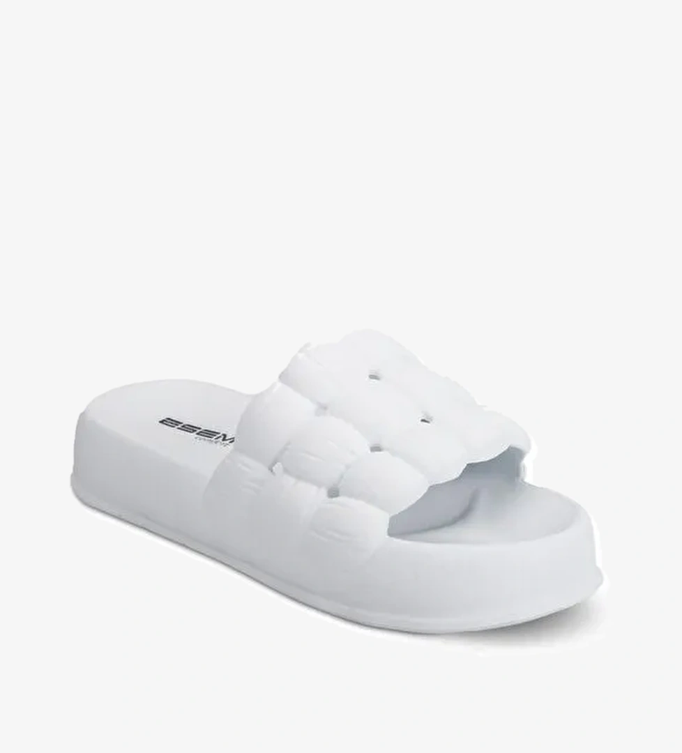 OFFU Kadın Terlik Beyaz - Görsel 1
