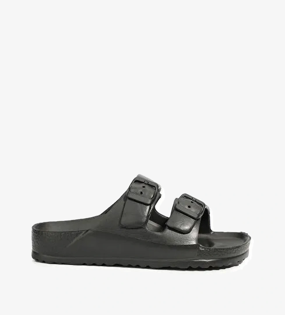 LEE Erkek Çocuk Terlik Siyah - Görsel 1