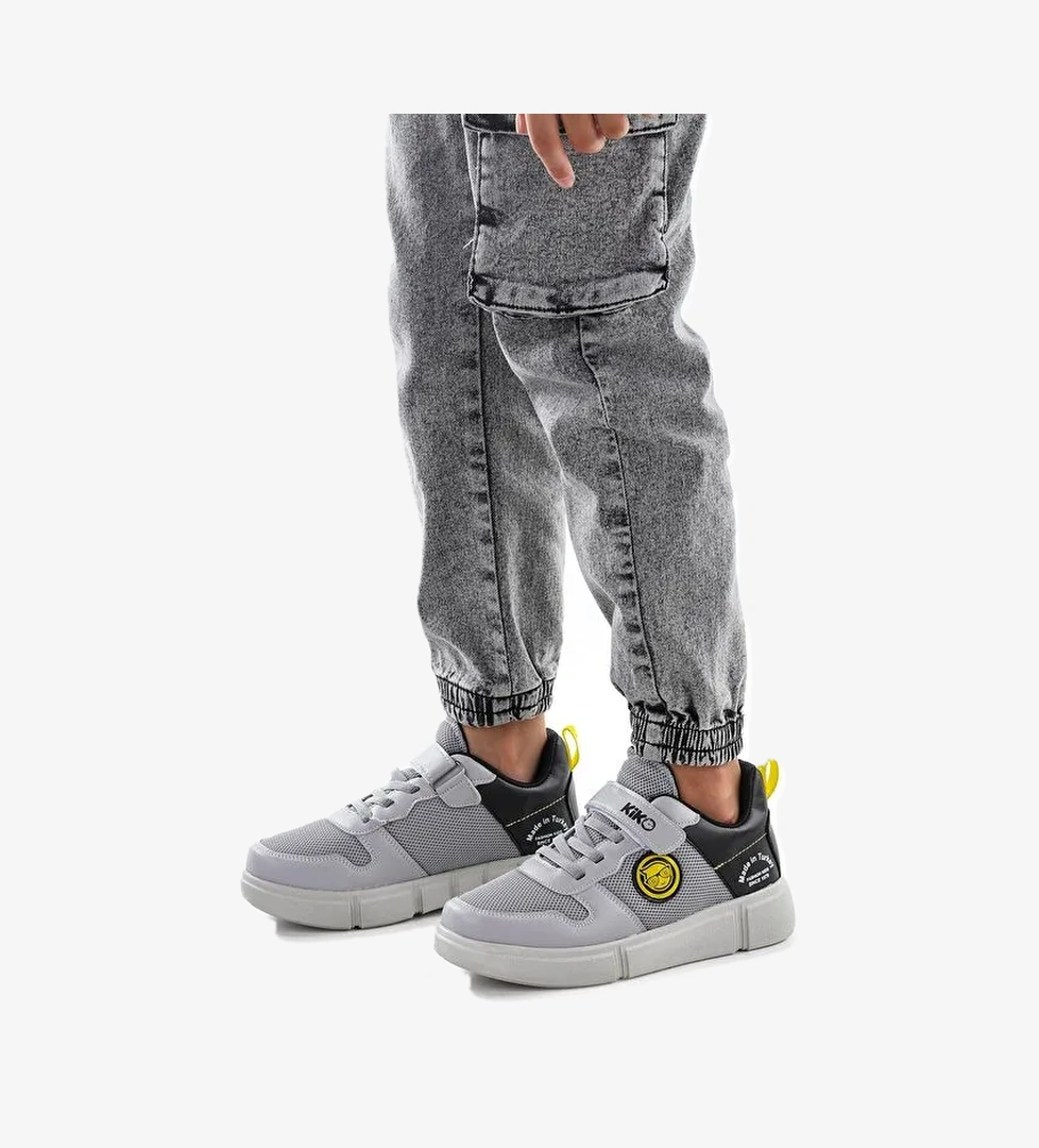 Cırtlı Fileli Erkek Çocuk Spor Ayakkabı 3011 - Görsel 1