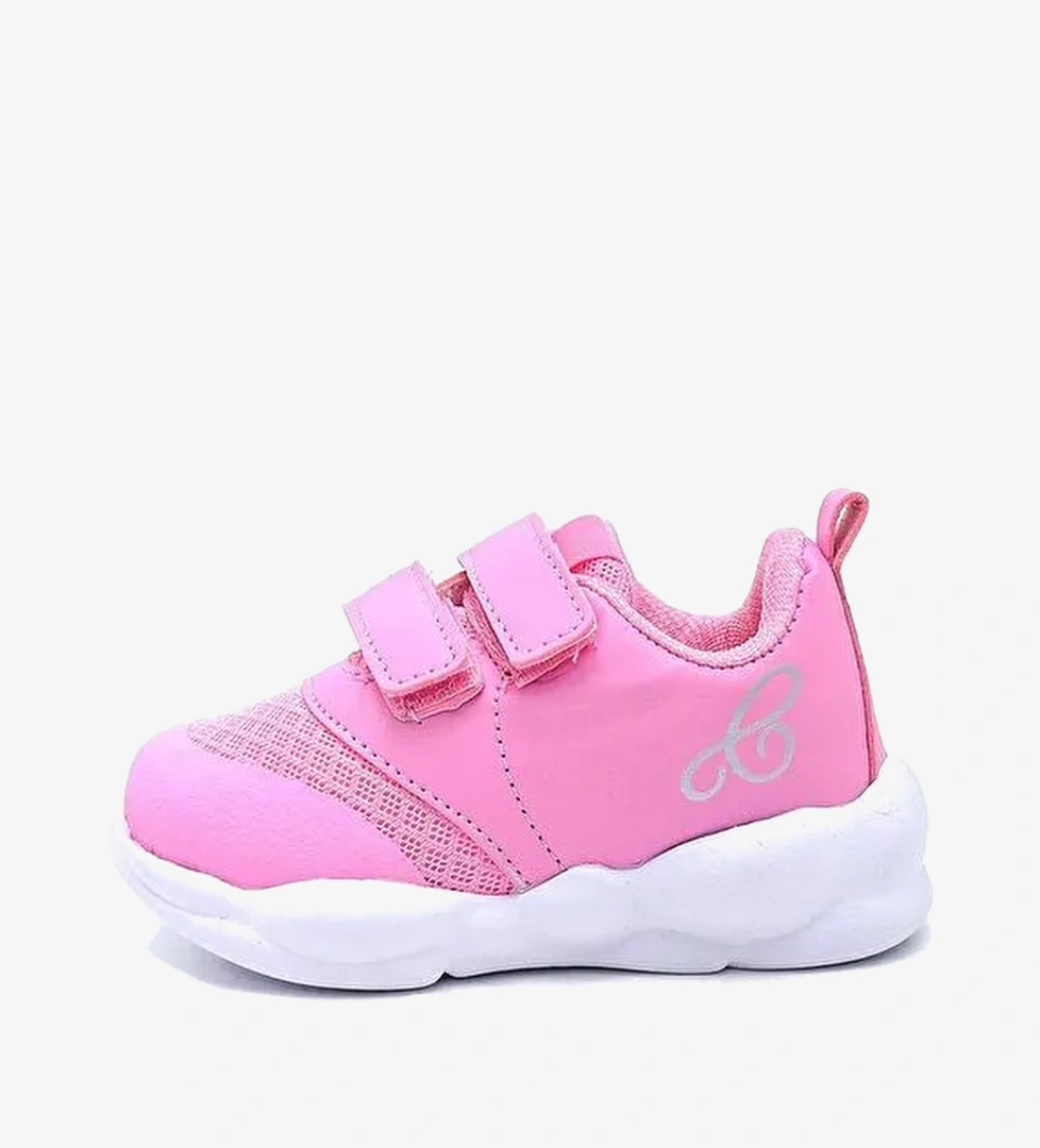 Ultra Hafif Memory Foam Ic Taban Cocuk Pembe Spor Ayakkabi M-1000