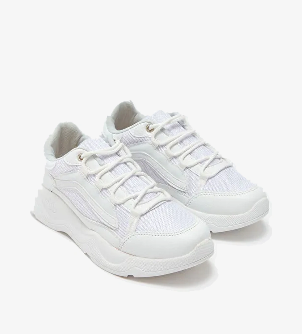 Lcw Steps File Detaylı Bağcıklı Kadın Aktif Spor Ayakkabı model görseli