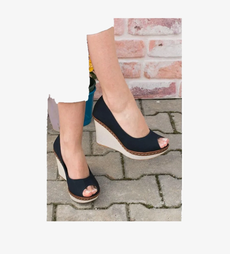 Fox Shoes 9674040305 Dolgu Taban Kadın Ayakkabı model görseli