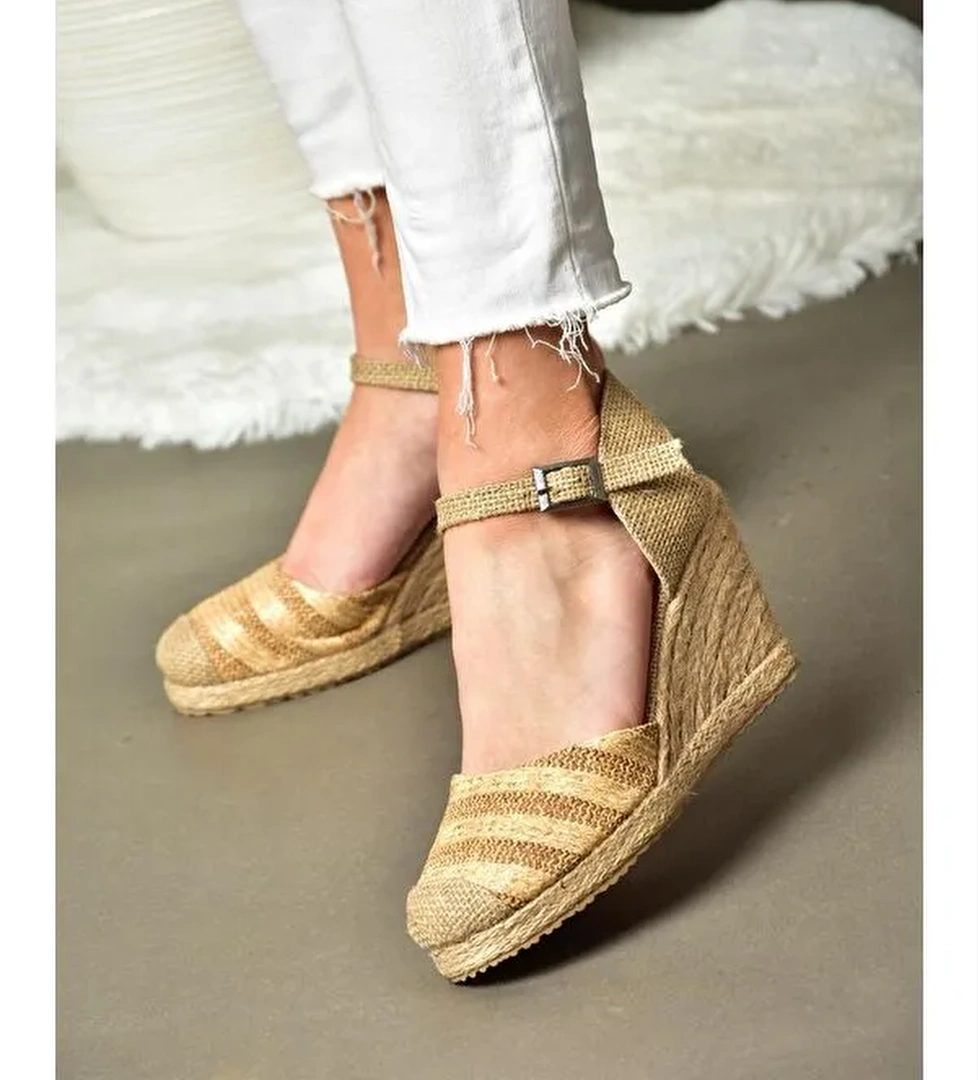 P241612017 Ten Dolgu Taban Kadın Ayakkabı