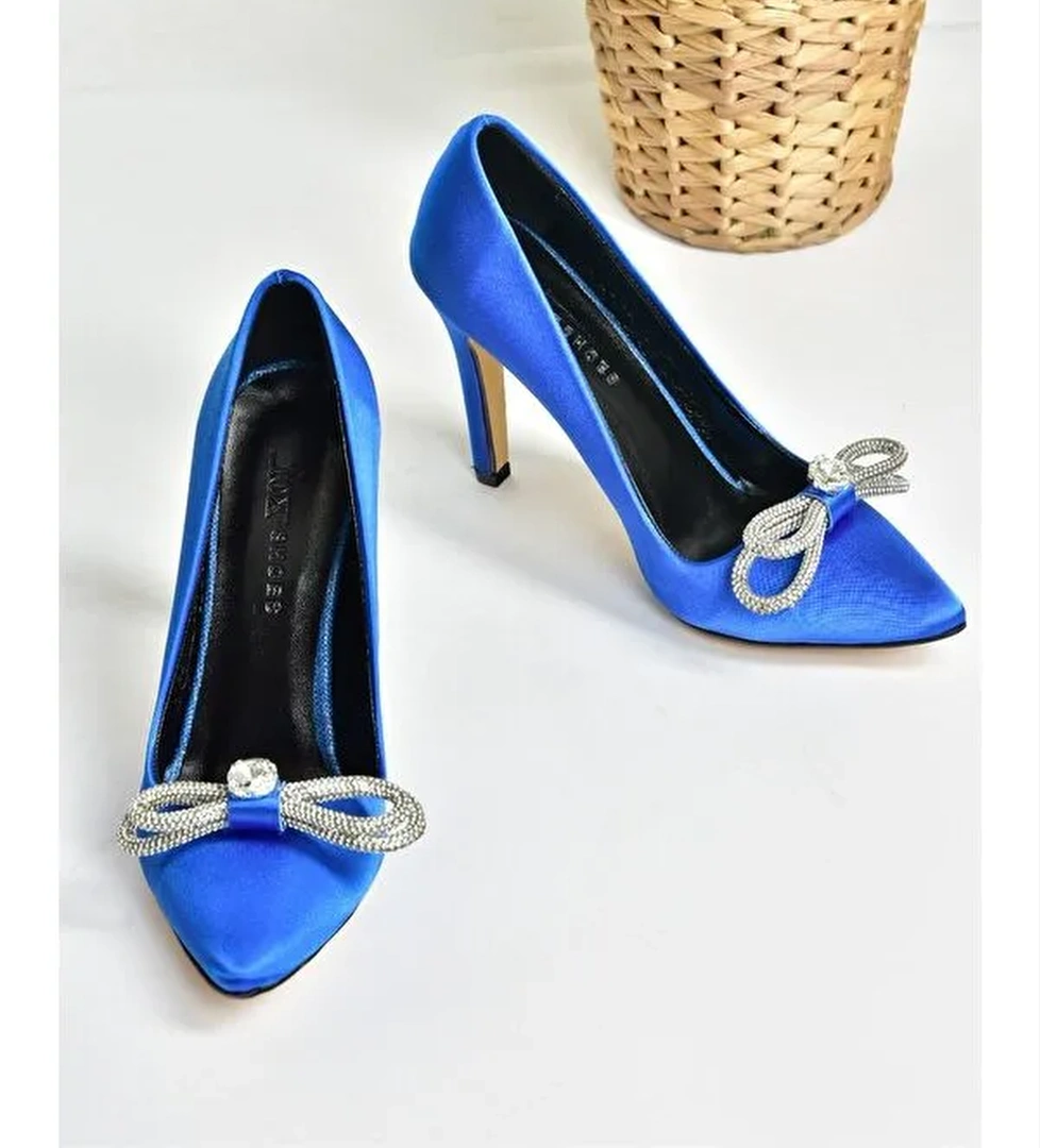 M253972004 Saks Mavi Kadın Ayakkabı