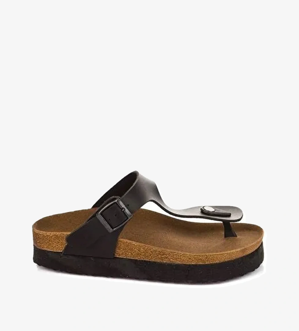 B777731009 Siyah Kadın Terlik - Görsel 1