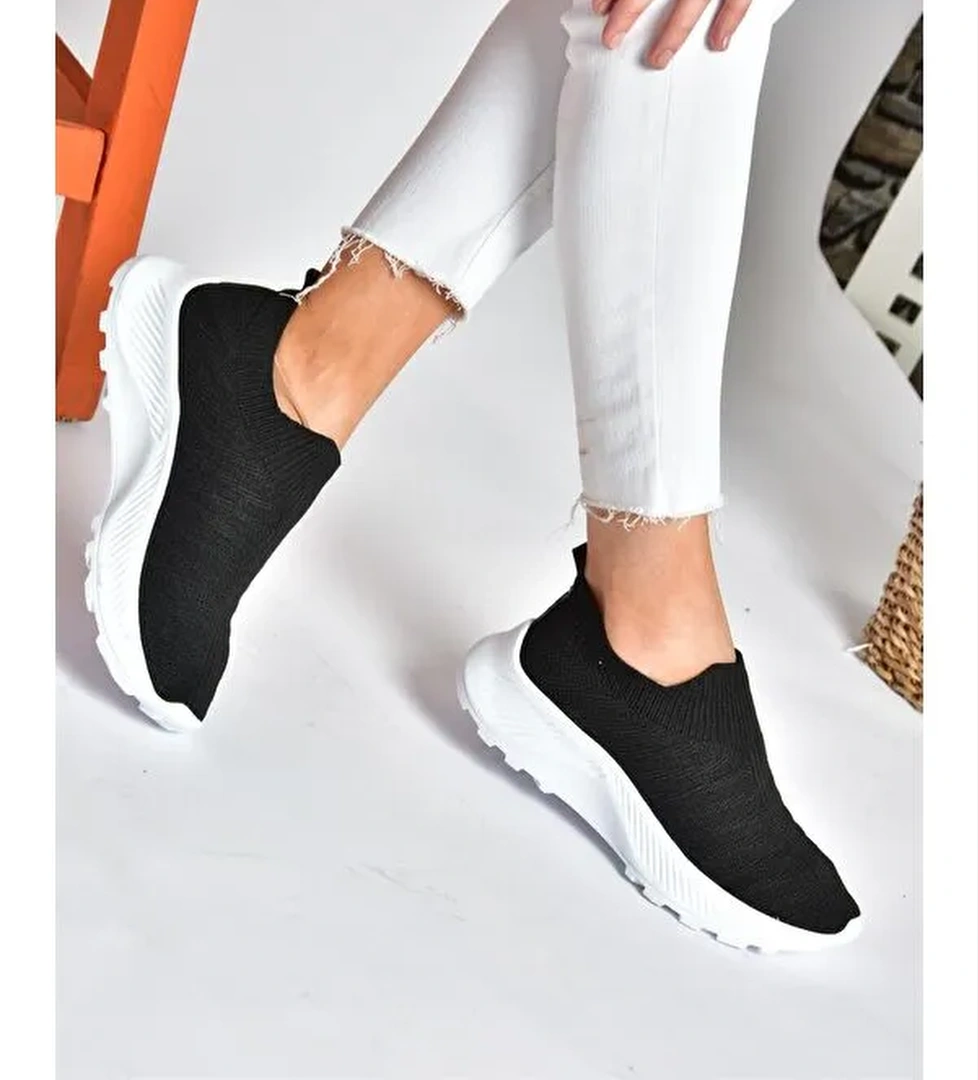 P239503304 Siyah/Beyaz Kadın Sneakers