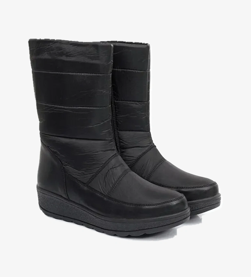 Gönderi̇(r) Yuvarlak Burun Fermuarlı Kadın Kar Botu 52420 model görseli