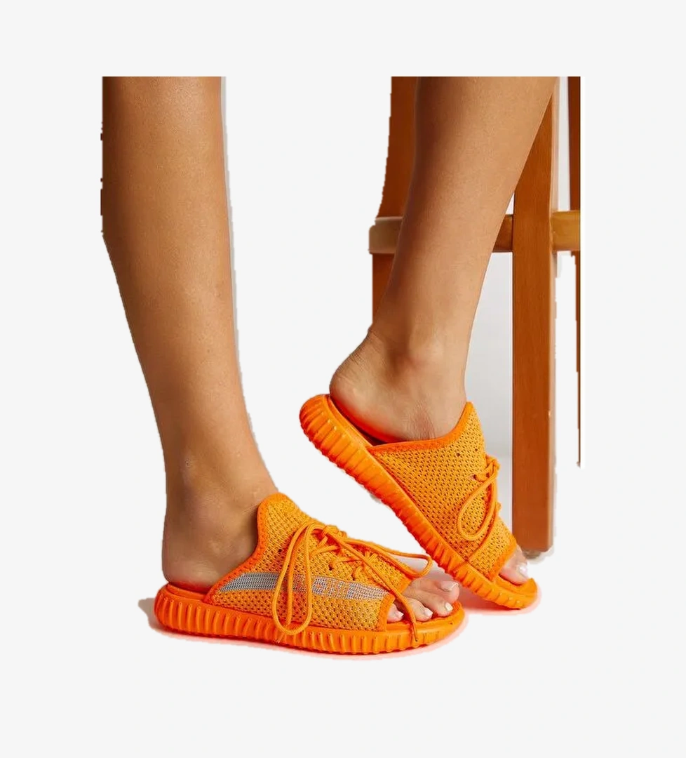 Tonny Black Unisex Oranj Triko Özel Üretim Terlik Tbtr model görseli