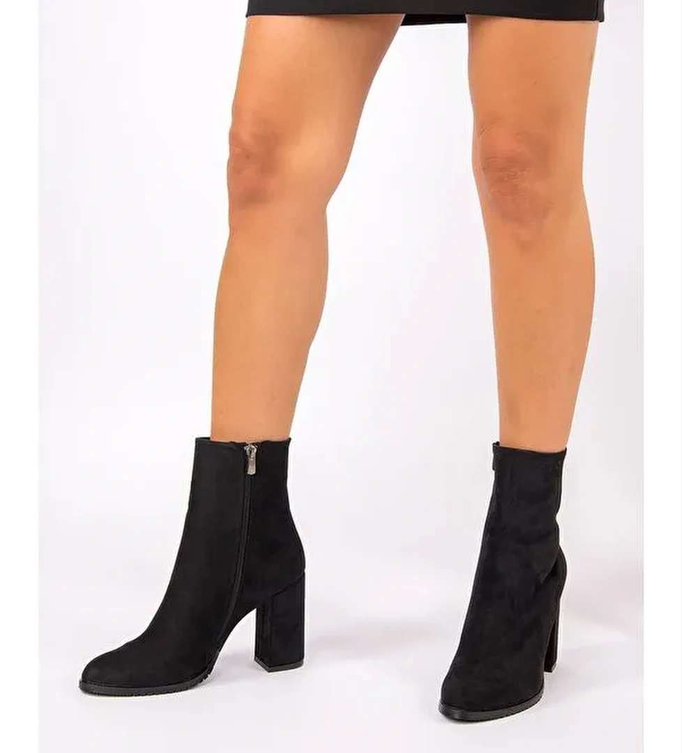 Fox Shoes G654088302 Siyah Kadın Bot model görseli