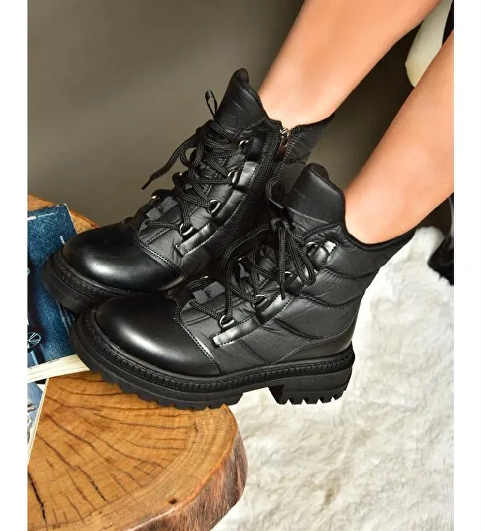 Fox Shoes R2745100 Siyah Kadın Bot model görseli