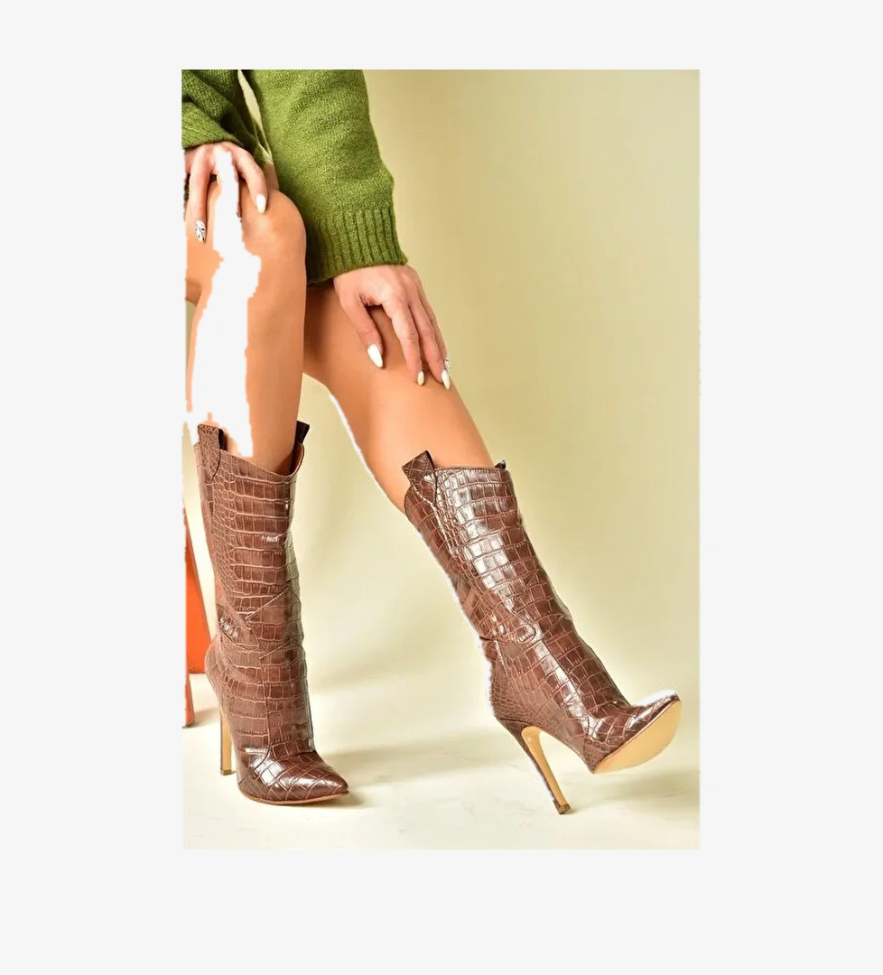 N3726775 Taba Kadın Bot - Görsel 1