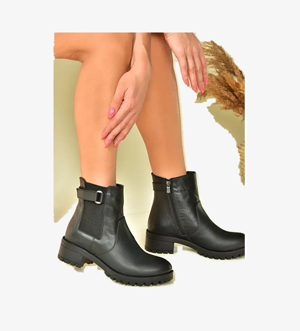 N5550538 Siyah Kadın Bot