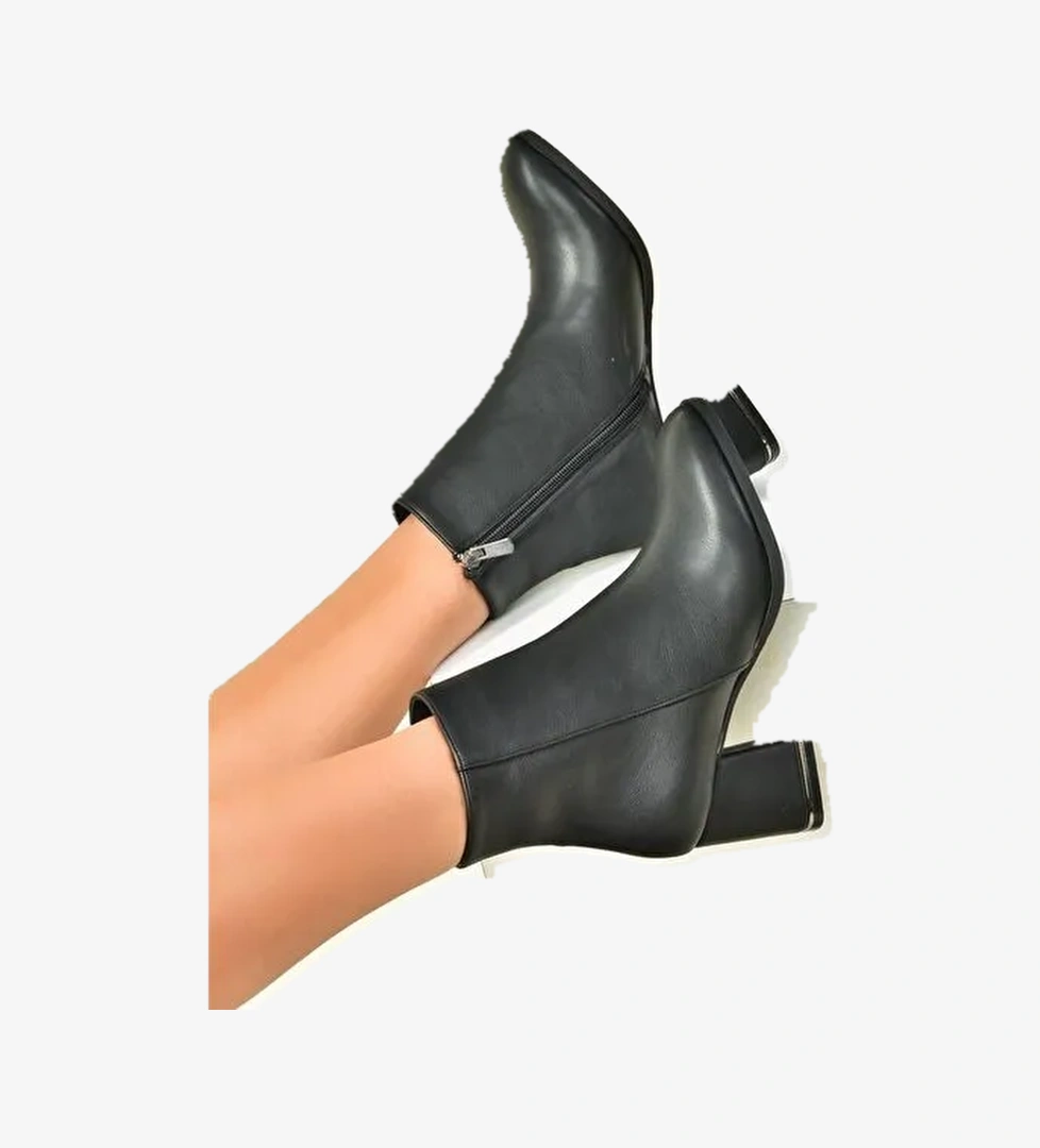 Fox Shoes N2829219 Siyah Kadın Bot model görseli