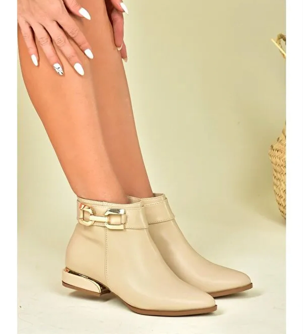 Fox Shoes N8200016 Siyah Ten Kadın Bot model görseli