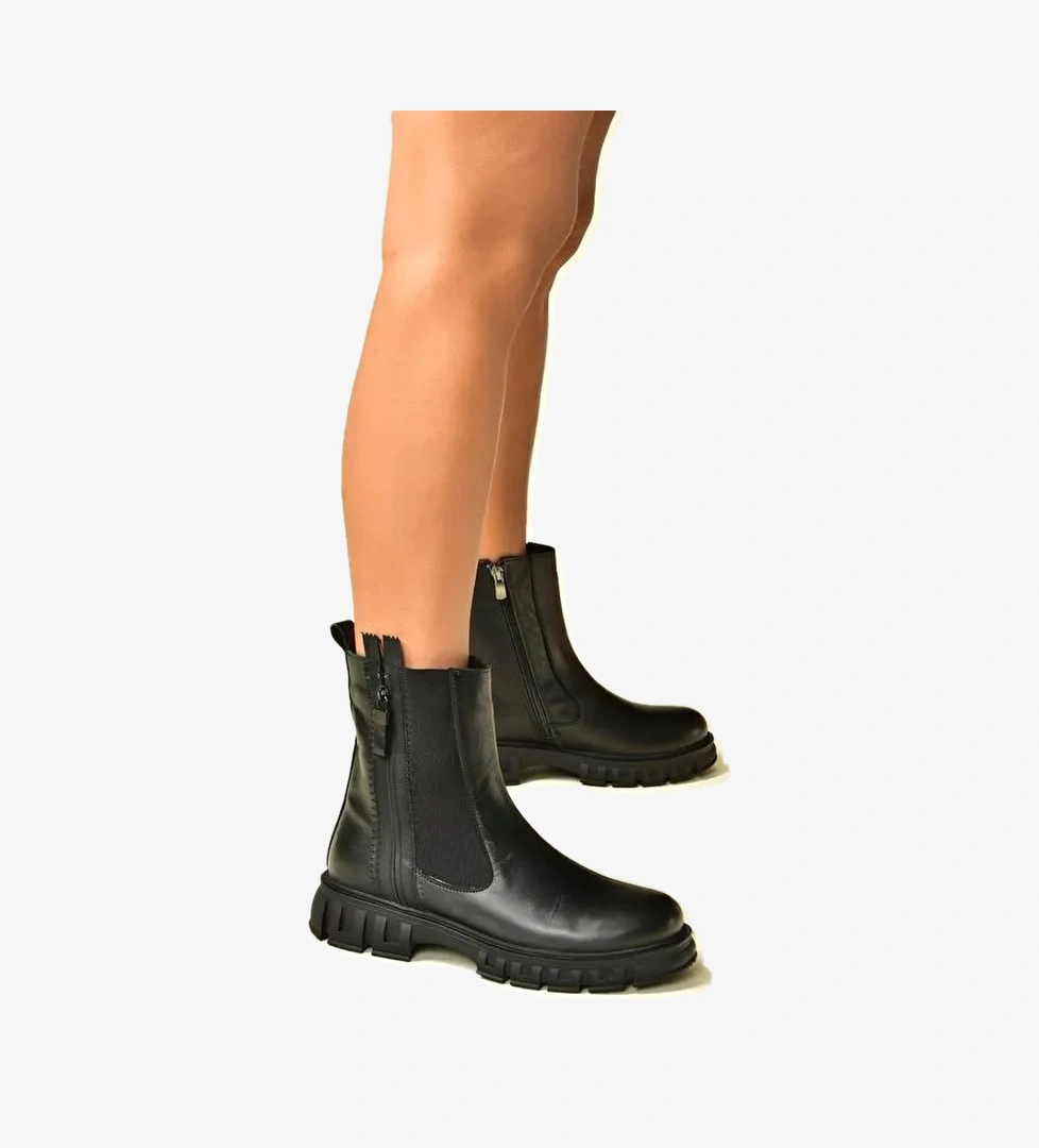 N5551027 Siyah Kadın Bot - Görsel 1