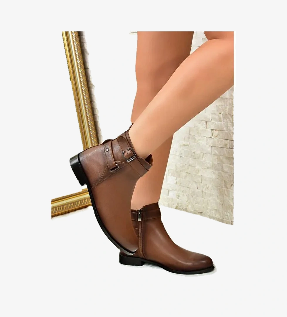 Fox Shoes L2526752 Taba Kadın Bot model görseli