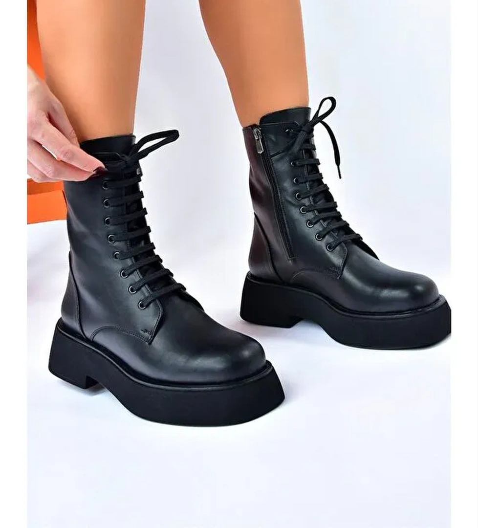 L6101301 Siyah Kadın Bot