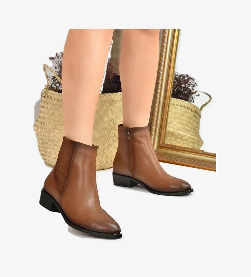 Fox Shoes L2526731 Taba Kadın Bot model görseli