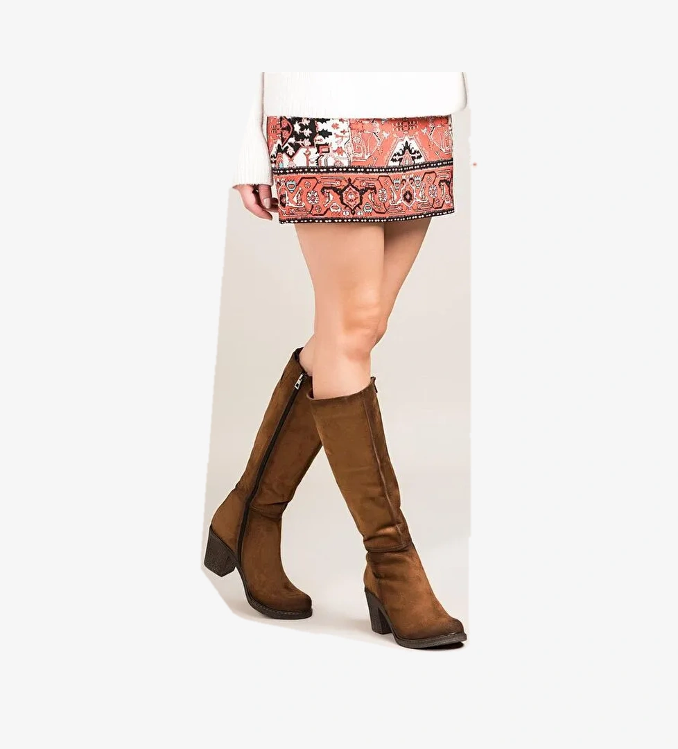 C674250302 Taba Kadın Çizme