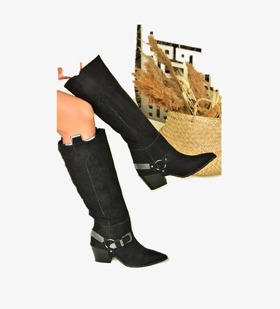 N8828807 Siyah Kadın Çizme