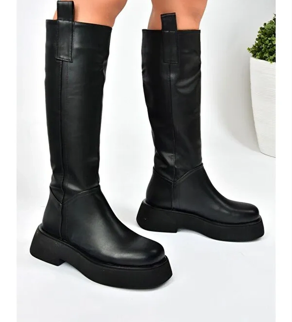 L6101304 Siyah Kadın Çizme