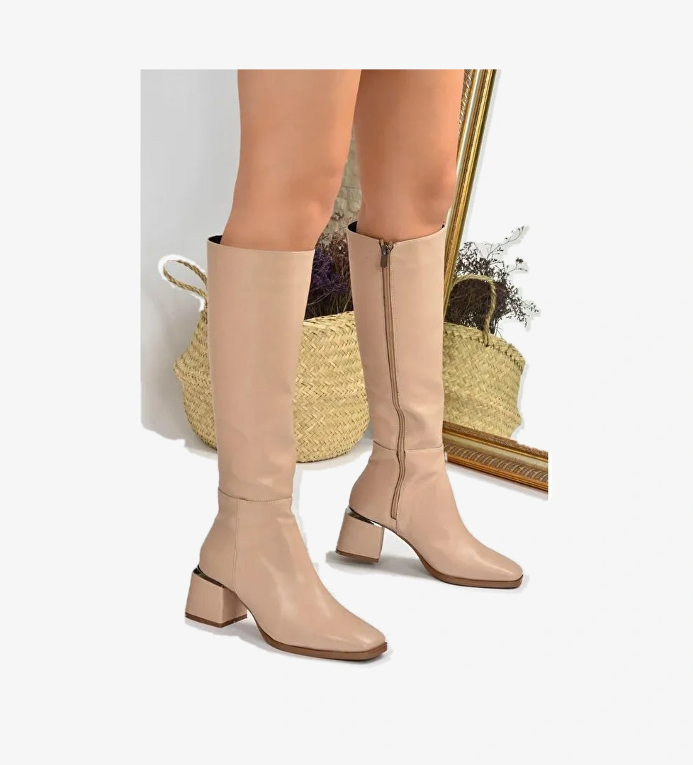 L5246000 Ten Kadın Çizme - Görsel 1