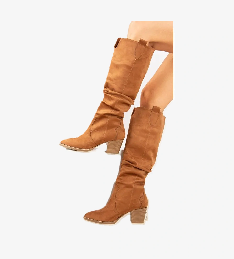 J404040102 Taba Kadın Çizme